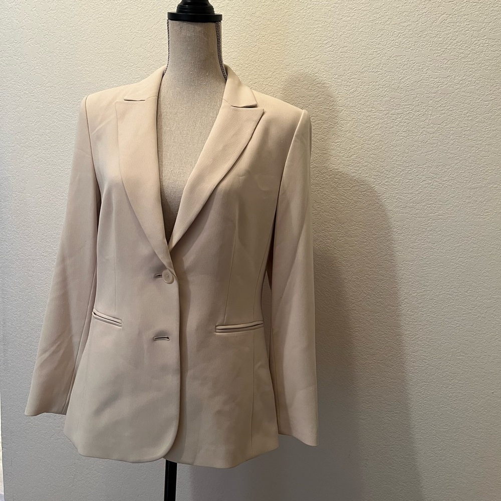Talbots Women's Cream Blazer